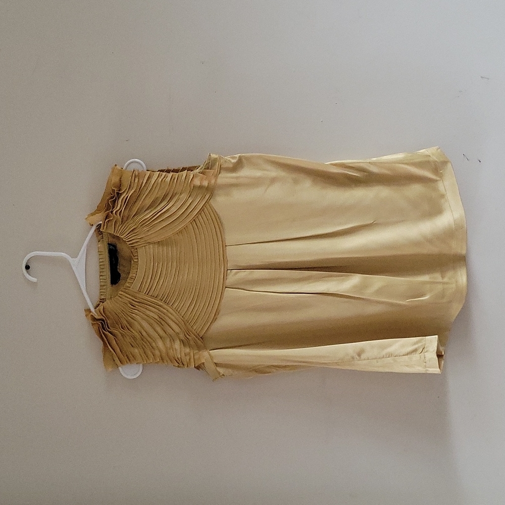 🚨⚡️(flash sale)⚡️🚨--Ruffle Sleeveless Blouse Satin